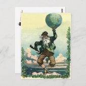 Vintag: Tag des Hl. Patrick - Postkarte (Vorne/Hinten)