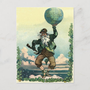 Vintag: Tag des Hl. Patrick - Postkarte