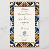 Vintag Talavera Azulejo (Vorderseite)