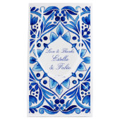 Vintag Talavera Azulejo Mittelmeer Gefälligkeitssä Kleine Geschenktüte (Vorderseite)