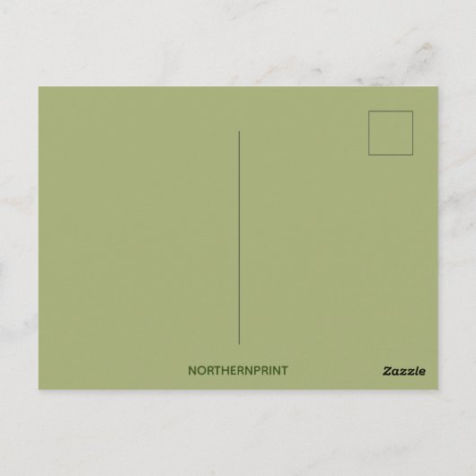 Vintag Tancing Irish Maid Postkarte (Rückseite)