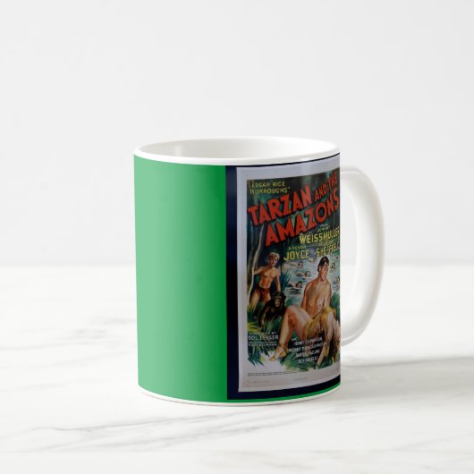 Vintag Tarzan Kaffeetasse (VorderseiteRechts)