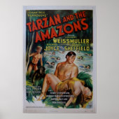 Vintag Tarzan Movie Poster (Vorne)
