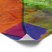 Vintag Taurus Fantasy Gothic Whimsical Collage Poster (Ecke)