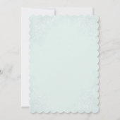 Vintag Tee Party Brautparty Green Einladung (Rückseite)