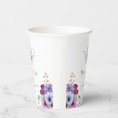 Vintag Tee Party Teapot Brautparty Pappbecher (Rechts)