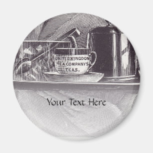 Vintag Teefach Magnet