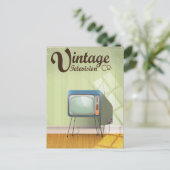 Vintag Television Co. Kommerziell Postkarte (Stehend Vorderseite)