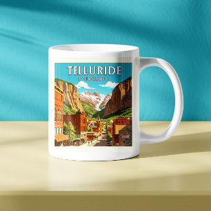 Vintag Telluride Colorado Kaffeetasse
