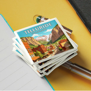 Vintag Telluride Colorado Magnet