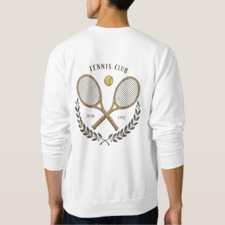 Vintag Tennis Club Hoodie | Personalisierte Retro