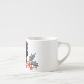 Vintag Terrier und Scotty Christmas Espressotasse (Rechts)