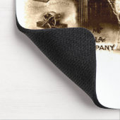 Vintag Tesla Letterhead Mousepad (Ecke)