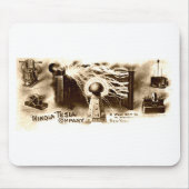 Vintag Tesla Letterhead Mousepad (Vorne)