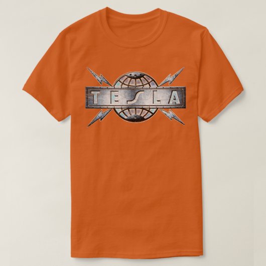 Vintag Tesla T-Shirt (Design vorne)