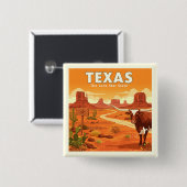 Vintag Texas Button (Vorne & Hinten)