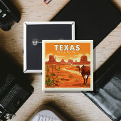 Vintag Texas Button