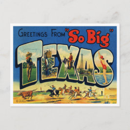 Vintag Texas Postcard Postkarte