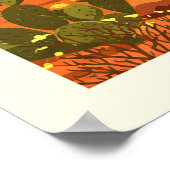 Vintag Texas Poster (Ecke)