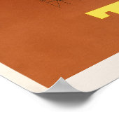 Vintag Texas Poster (Ecke)