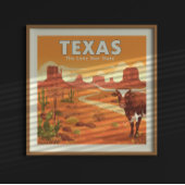 Vintag Texas Poster