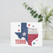 Vintag Texas Postkarte (Stehend Vorderseite)