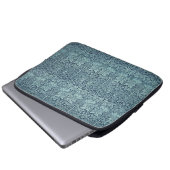 Vintag Textile Muster Brer Rabbit William Morris Laptopschutzhülle (Vorne Knopf)
