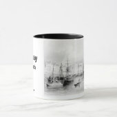 Vintag The Quay Yarmouth Norfolk England Tasse (Zentrum)