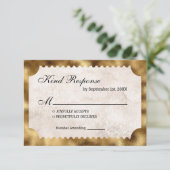 Vintag Theater Kino Ticket UAWG RSVP Karte (Stehend Vorderseite)