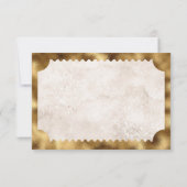 Vintag Theater Kino Ticket UAWG RSVP Karte (Rückseite)