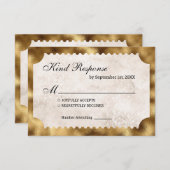 Vintag Theater Kino Ticket UAWG RSVP Karte (Vorne/Hinten)