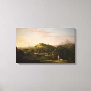 Vintag Thomas Cole The Good Shepherd Leinwanddruck