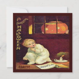 Vintag Thrilling Halloween Einladung