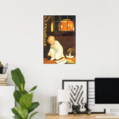 Vintag Thrilling Halloween von Ellen Clapsaddle Poster (Heimbüro)