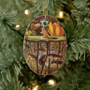 Vintag Thumbelina Fairy Tale, Eleanor Vere Boyle Keramik Ornament