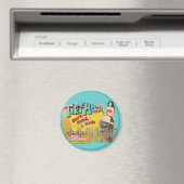 Vintag Tiki Hut Funny Magnet (In Situ (Geschirrspüler))