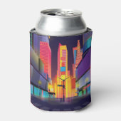 Vintag Times Square New York Dosenkühler (Kanne Vorderseite)