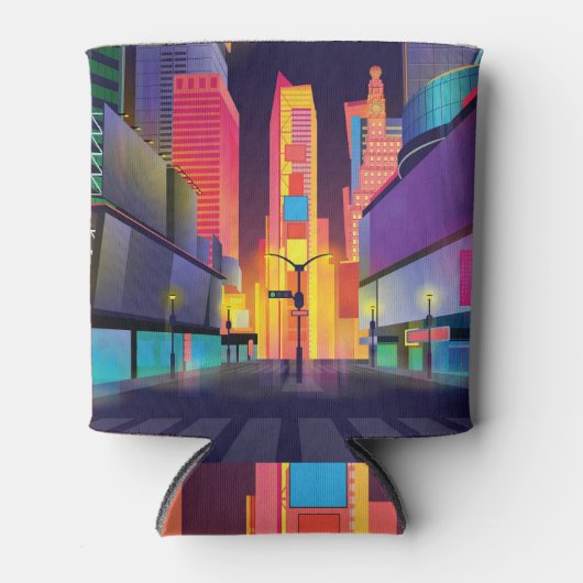 Vintag Times Square New York Dosenkühler (Vorderseite)