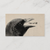 Vintag Tinge Visitenkarte (Rückseite)