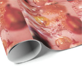 Vintag Tinsel Christmas Tree Geschenkpapier (Rolleneckpunkt)