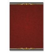 Vintag Tischnummer (Rückseite)