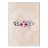 Vintag Tischnummer (Rückseite)