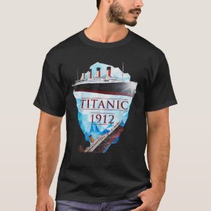 Vintag Titanic Voyage RMS Titanic 1912 T-Shirt