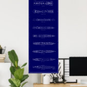 VINTAG TITANISCHE BLUEPRINT POSTER (Heimbüro)