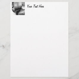 Vintag Toaster Kitchenette Art Letterhead