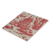 Vintag Toile de Jouy Picturesque Szene Fliese (Seite)