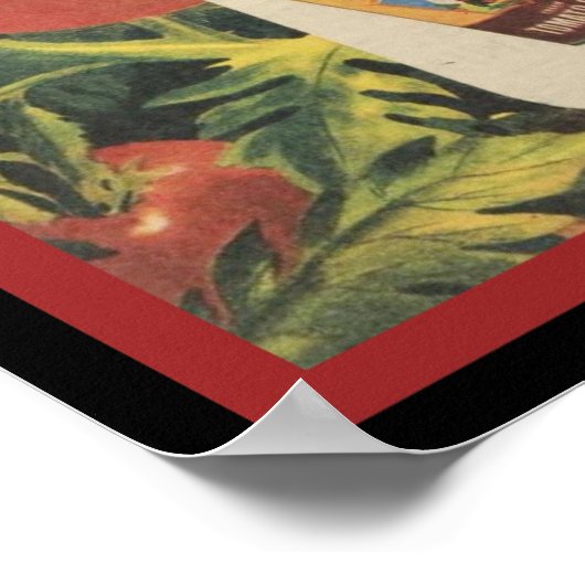 Vintag Tom Piper Tomato Soup Poster (Ecke)