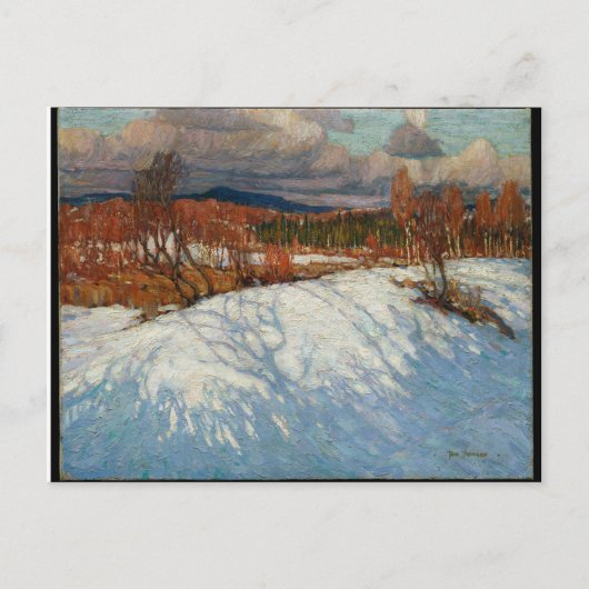 Vintag Tom Thomson Algonquin Park Canadian Postkarte (Vorderseite)