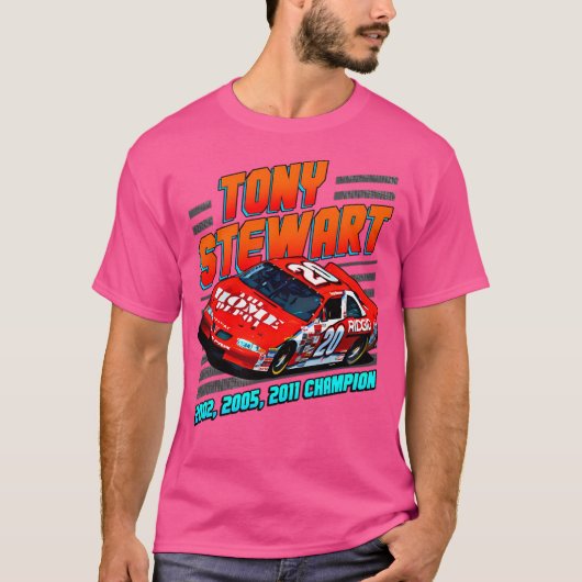 Vintag Tony Stewart 20 Legend T-Shirt (Vorderseite)