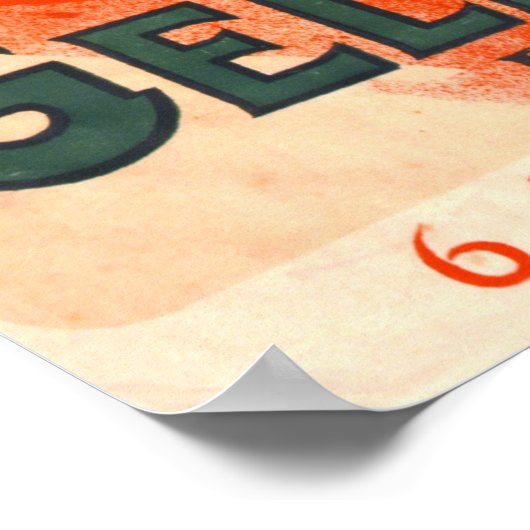 Vintag Toothpaste Ad 1889 Poster (Ecke)